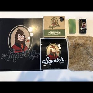 New DR. Squatch Pine Tar Soap Bar Set